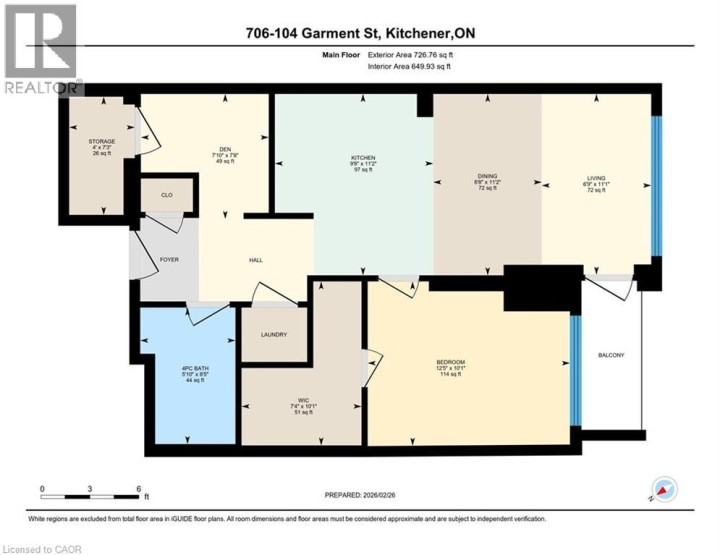 Photo 30 at 706 - 104 Garment Street, Downtown Kitchener / W. Ward, Kitchener