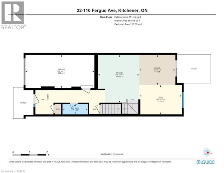 Photo 24 at 22 - 110 Fergus Avenue, Stanley Park / Centreville, Kitchener