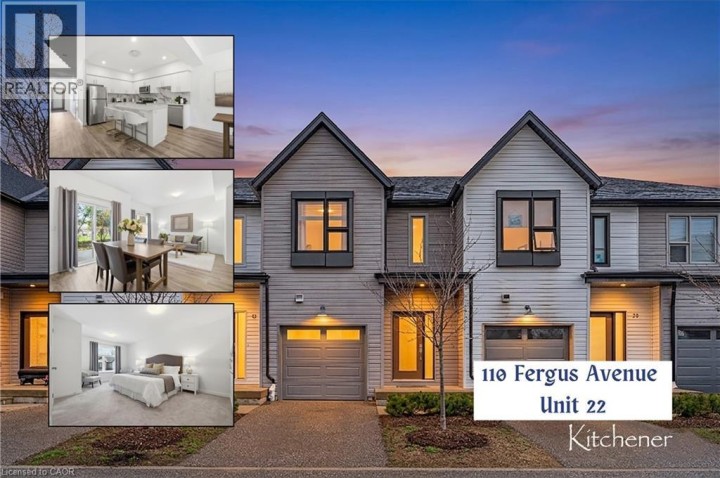 Photo 1 at 22 - 110 Fergus Avenue, Stanley Park / Centreville, Kitchener