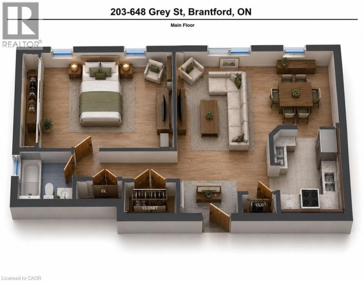 Photo 40 at 203 - 648 Grey Street, Echo Place, Brantford